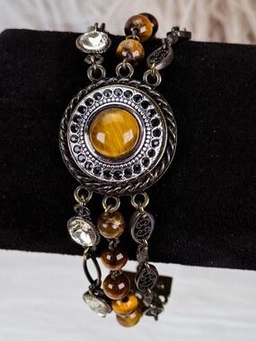 Gingersnap Bohemian Chic Earth Tones Bracelet